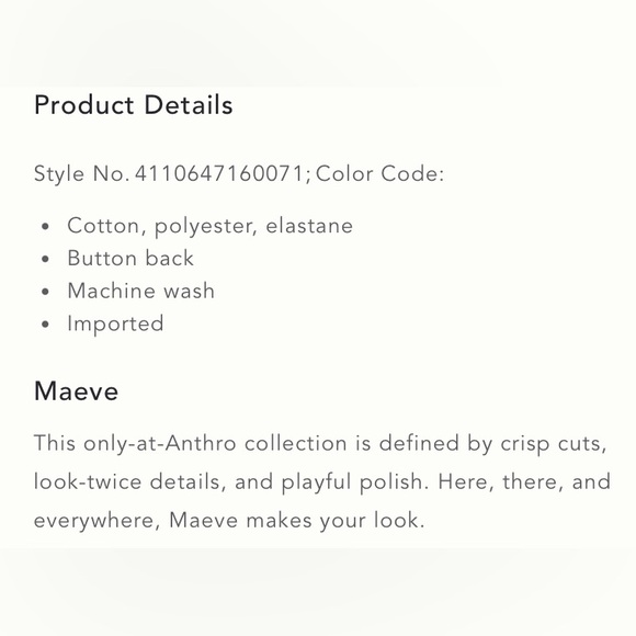 NWT Anthropologie Maeve Mock-Neck Asymmetric Striped Muscle Top Blue Sz M - Picture 11 of 11